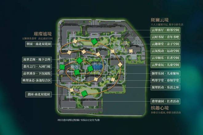 半岛·体育绿城桂月云翠售楼处：奥体旁首付60万+泳池会所下沉式庭院！(图2)