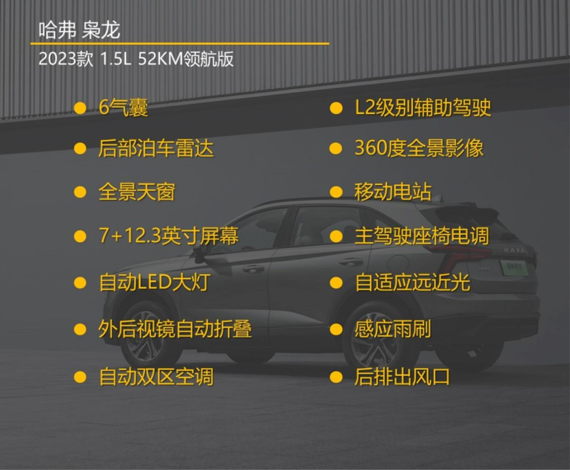 半岛·体育入门版就很划算 14万拿下新能源家用SUV 哈弗枭龙购车手册(图7)